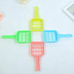 ZHOUBA Portable Useful Plastic Cats Litter Shovel Dog Food Scoop Pet Cleaning Tool ZHOUBA Portable Useful Plastic Cats Litter Shovel Dog Food Scoop Pet Cleaning Tool