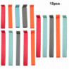15pcs Random Color Packing Food Storage Snacks Freezer Bag Sealing Clip Plastic