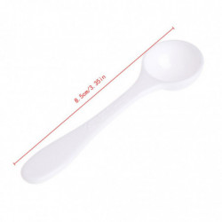 1 Gram Granular Powder Fertilizer White Scoop Spoon Plastic Gardening Supplies 1 Gram Granular Powder Fertilizer White Scoop Spoon Plastic Gardening Supplies