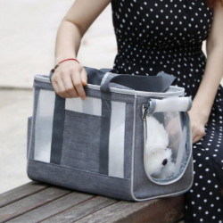 Four Sides Dog Handbag Durable Travel Puppy Bag Pet Supplies Four Sides Dog Handbag Durable Travel Puppy Bag Pet Supplies