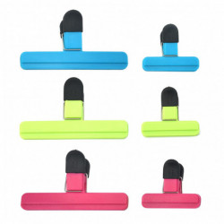 6pcs/set Storage Sealing Clip 2 Sizes PP Coffee Home Kitchen For Food Camping 6pcs/set Storage Sealing Clip 2 Sizes PP Coffee Home Kitchen For Food Camping