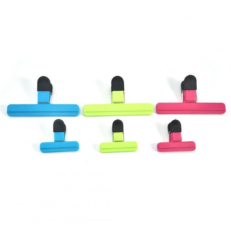 6pcs/set Storage Sealing Clip 2 Sizes PP Coffee Home Kitchen For Food Camping