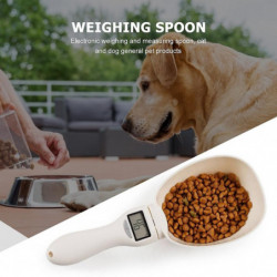 Electronic Measuring Tool Dog and Cat Feeding Bowl Measuring Spoon Pet Food Scale Digital Display We Electronic Measuring Tool Dog and Cat Feeding Bowl Measuring Spoon Pet Food Scale Digital Display We