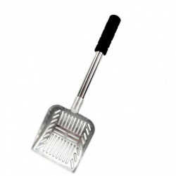 Aluminium Alloy Pet Litter Scoop Long Handle Washable Spade