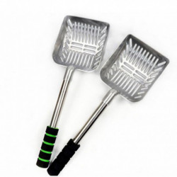 Aluminium Alloy Pet Litter Scoop Long Handle Washable Spade