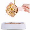 3pcs 1/2 Cup Pet Food Scoop, Measuring Food Spoon Scooper For Dog Cat Birds, Long Comfortable Handle