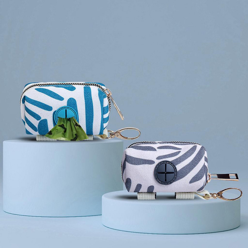 Pet Waste Bags Holder Pouch Portable Pets Dog Poop Biodegradable Bag Dispenser