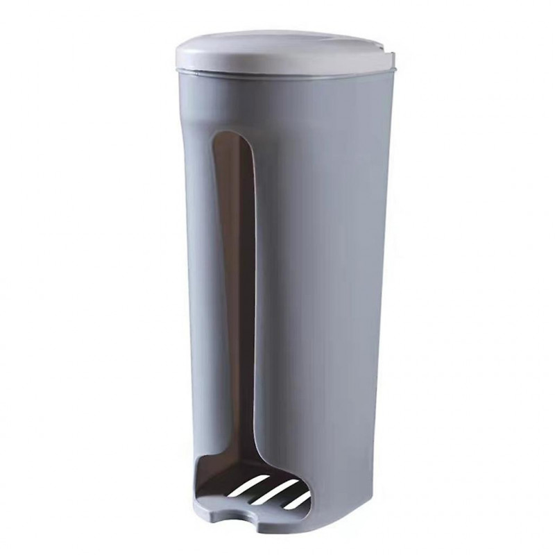 Wall Mount Trash Bag Dispenser Plastic Trash Bag Storage For Bathroom Kitchen
