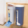 Wall Mount Trash Bag Dispenser Plastic Trash Bag Storage For Bathroom Kitchen