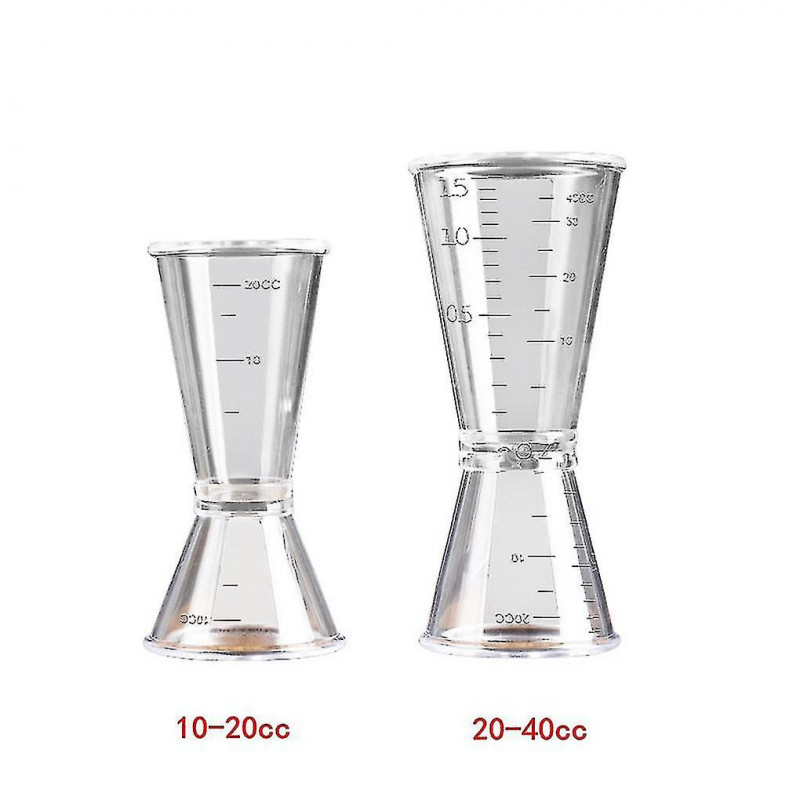 10 / 20ml ou 20 / 40ml Shaker Cocktail Shaker Tasse à mesurer Cuisine Bar Tool Scale Cup Boisson Alcool Tasse à [...]
