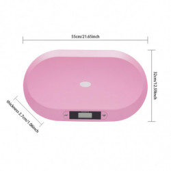 44.1 Pounds Pink Electronic Scale for Pet 44.1 Pounds Pink Electronic Scale for Pet