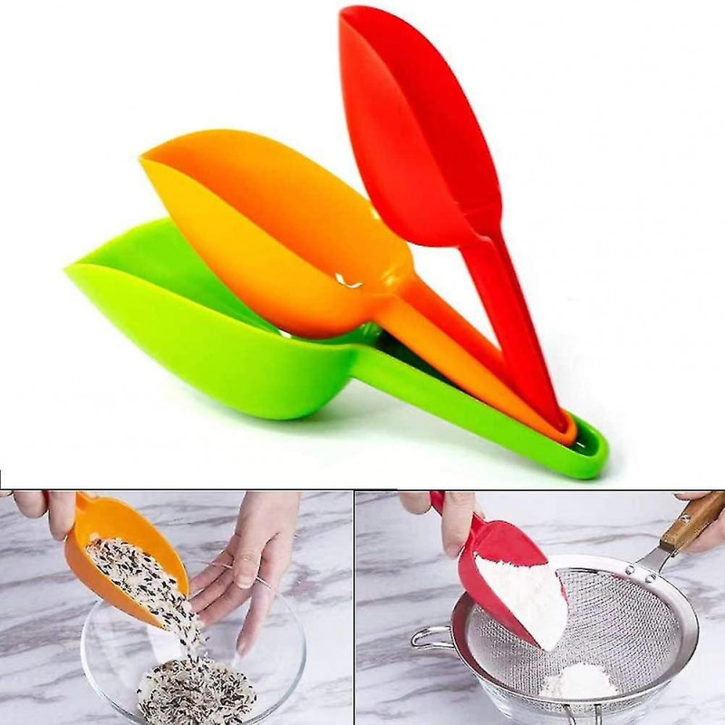Kuuguu 6 Pcs Ice Scoop,pet Feeding Shovel Cat Food Scoop,dog Spoon,mul