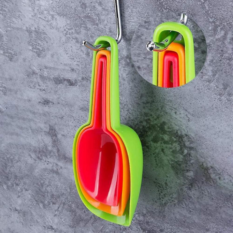 Kuuguu 6 Pcs Ice Scoop,pet Feeding Shovel Cat Food Scoop,dog Spoon,mul