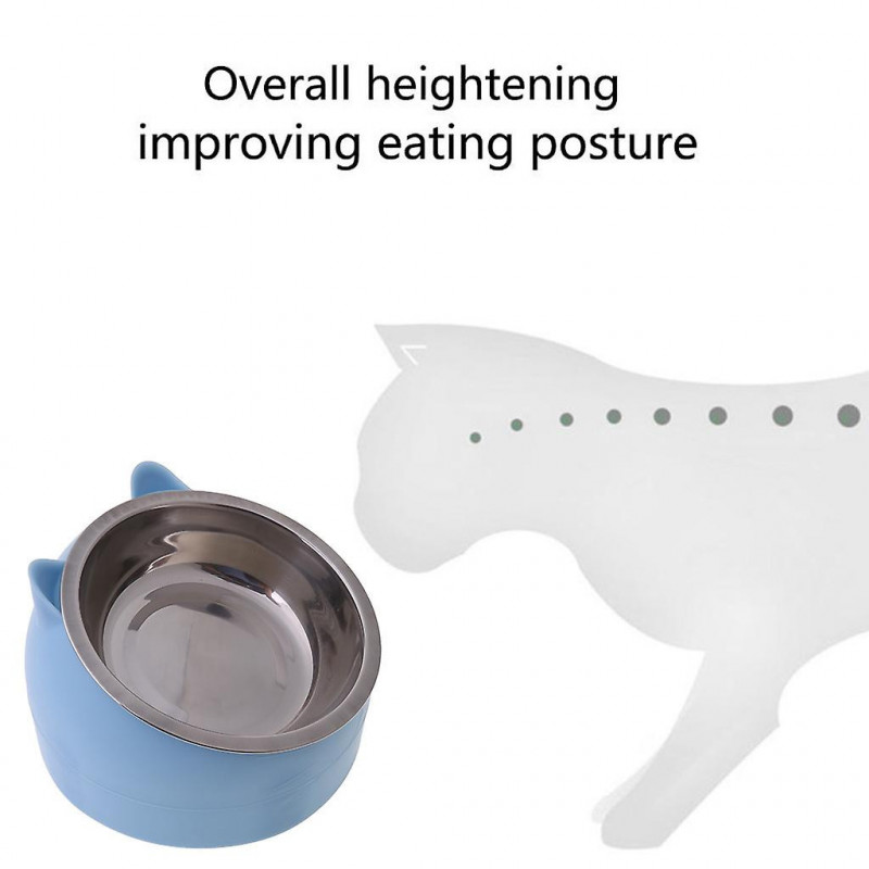 15 Degree Tilt Design 200ml Blue/ Green/pink Mini 200ml Dog And For Cat Bowl