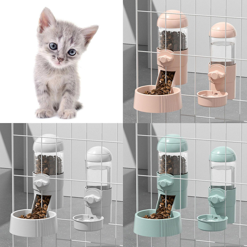 Large Capacity Kitten Puppy Rabbit Feeding Bowl Water Drinker Pets Supplies Gift