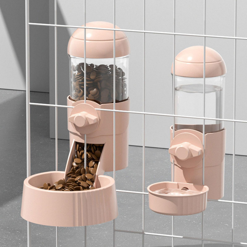 Large Capacity Kitten Puppy Rabbit Feeding Bowl Water Drinker Pets Supplies Gift