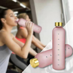1000ml Large-capacity Transparent Frosted Water Cup Plastic Space Cup Stylish 1000ml Large-capacity Transparent Frosted Water Cup Plastic Space Cup Stylish