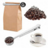 Coffee Measuring Spoon Sealing Clip, Coffee Bag Clip Stainless Steel Ground Coffee Coffee Scoop Spoon With Bag [...]