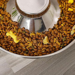 Stainless Steel Pet Food Bowl(1pcs) Stainless Steel Pet Food Bowl(1pcs)