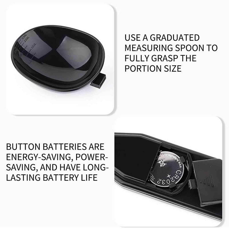 Kkkenmbler Electronic Measuring Spoon Kitchen Food Scale Spoon Scale Ingredients Weighing Milk Powder Pet Grain Scale