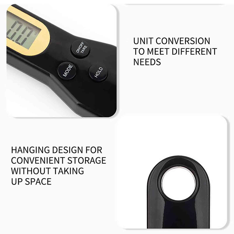 Kkkenmbler Electronic Measuring Spoon Kitchen Food Scale Spoon Scale Ingredients Weighing Milk Powder Pet Grain Scale