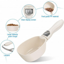 Dog Measuring Spoon, Dog Measuring Spoons With LCD Display For Measuring Pet Food Spoon Scale Dog Measuring Spoon, Dog Measuring Spoons With LCD Display For Measuring Pet Food Spoon Scale