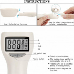 Dog Measuring Spoon, Dog Measuring Spoons With LCD Display For Measuring Pet Food Spoon Scale Dog Measuring Spoon, Dog Measuring Spoons With LCD Display For Measuring Pet Food Spoon Scale