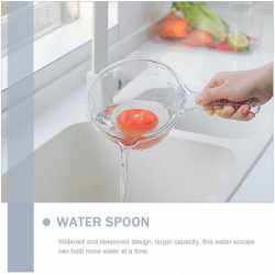2Pcs Multipurpose Water Scoop Practical Kitchen Plastic Water Scoop for Home 2Pcs Multipurpose Water Scoop Practical Kitchen Plastic Water Scoop for Home