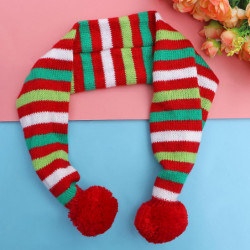 Stripe Pattern Puppy Cat Scarf Christmas Collar Pet Christmas Scarf For Dogs Pets Puppy Size M Stripe Pattern Puppy Cat Scarf Christmas Collar Pet Christmas Scarf For Dogs Pets Puppy Size M