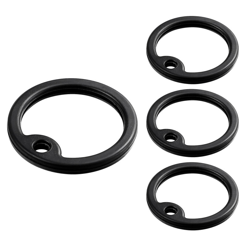 4 Pcs Chain Collier Dog Tag Cover Dog Supplies Pet Accessories Pet Tag Silencer