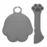 Silicone Spoon Silicone Can Lids Caps Wet Dog Food Spoon Pet Food Can Lids Stretch Can Lids Covers Cat Food Can Lids