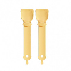 2pcs Feeding Device Squeezing Spoon Feeding Spoon Pet Supplies Spoon For Tightening With Strips Flye245835 2pcs Feeding Device Squeezing Spoon Feeding Spoon Pet Supplies Spoon For Tightening With Strips Flye245835