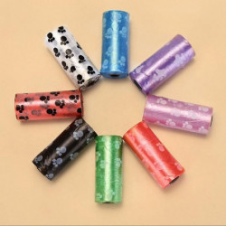 50 100 rouleaux Dog Poop Bag Dégradable Plastique Pet Dog Poop Bags pour chien Cat Toilette Nettoyer les déchets [...]