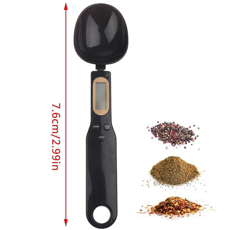 Food Scale Spoon, Stainless Steel Digital Kitchen Scale, 500g/0.1g Measuring Spoons, Digital Display Accurate [...]