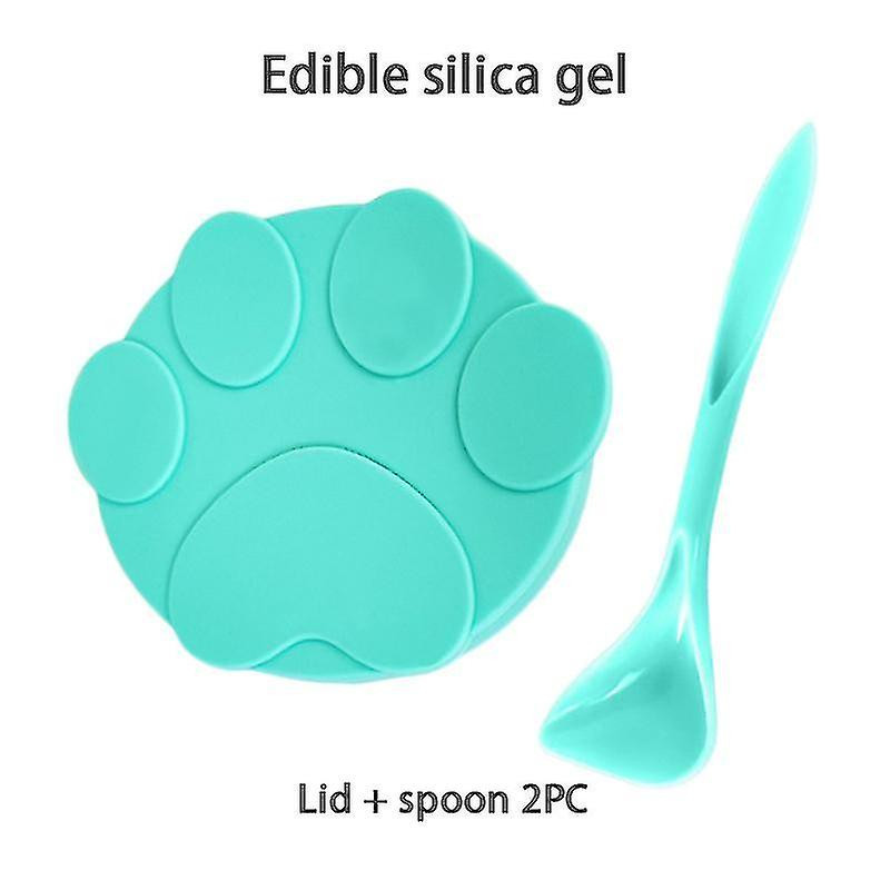 Dog Cat Canned Lid Silicone, 2-in-1 Pet Food Spoon Sealer Cover For Pet Feeding Can And Wet Food Storage