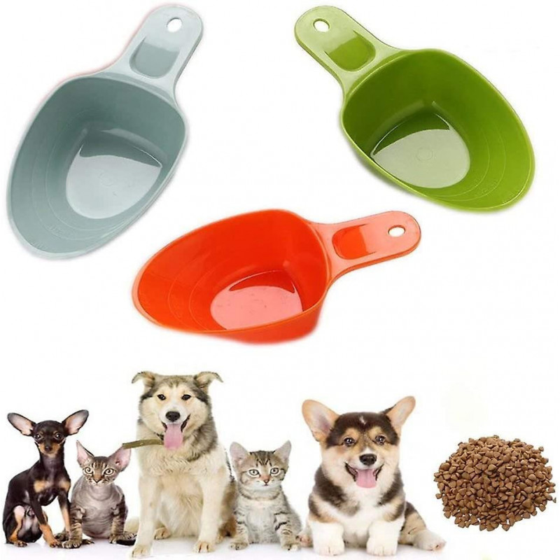 2023 - Dog Pet Food Scoop 1-Cup Pet Feeding Shovel Cat Food Scoop Large Capacity Thickening Cat Dog Spoon