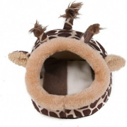 Chenil en peluche pour animaux de compagnie, hamsters, hérissons, cochons d’Inde, chatons, doux, avec rembourrage [...]
