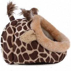 Chenil en peluche pour animaux de compagnie, hamsters, hérissons, cochons d’Inde, chatons, doux, avec rembourrage [...]