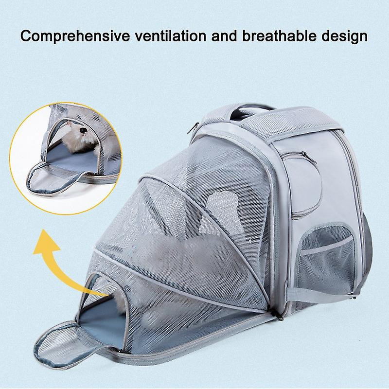 DODOPET BB Series Expandable Large Capacity Pet Backpack Portable Carrying Bag for Dogs,Cats