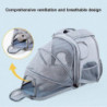 DODOPET BB Series Expandable Large Capacity Pet Backpack Portable Carrying Bag for Dogs,Cats