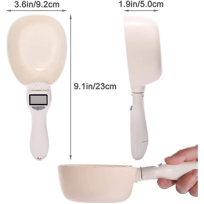 Pet Food Measuring Scoop Cup With Led Display