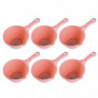 6 Pcs Plastic Bathing Ladle Spoons,kitchen Ladles Water Scoop Cup