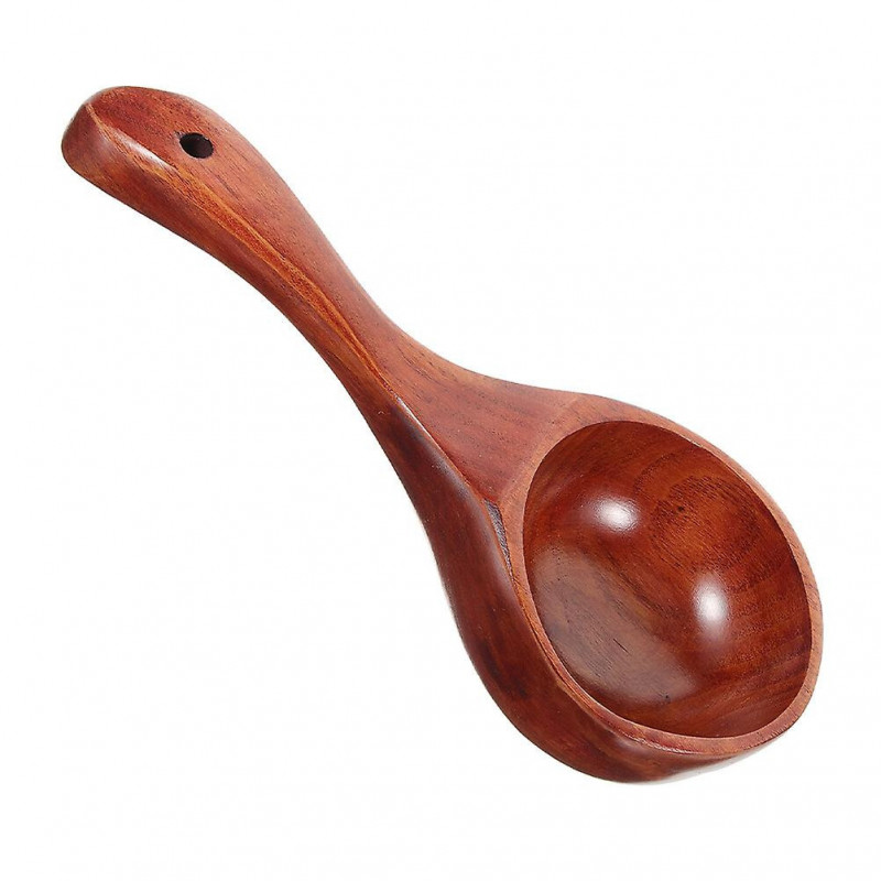 Wood Water Scoop Kitchen Cooking Water Ladle Portable Water Scoop Bathing Water Scoop