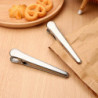 6pcs Stainless Steel Food Storage Bag Sealer Sealing Clip Kitchen Home Clamp Tools