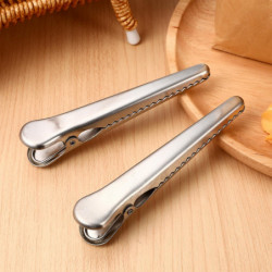 6pcs Stainless Steel Food Storage Bag Sealer Sealing Clip Kitchen Home Clamp Tools 6pcs Stainless Steel Food Storage Bag Sealer Sealing Clip Kitchen Home Clamp Tools