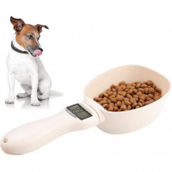 Cuillère à mesurer pour chien, cuillère de pesée avec écran Lcd pour chien chat lapin oiseaux croquettes nourriture zz Cuillère à mesurer pour chien, cuillère de pesée avec écran Lcd pour chien chat lapin oiseaux croquettes nourriture zz