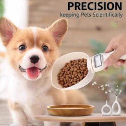 Cuillère à mesurer pour chien, cuillère de pesée avec écran Lcd pour chien chat lapin oiseaux croquettes nourriture zz Cuillère à mesurer pour chien, cuillère de pesée avec écran Lcd pour chien chat lapin oiseaux croquettes nourriture zz