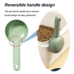 Pet Food Scoop, Cat Food Measuring Cups, Long Handle Scoop for Dog, Cat and Rabbit Food Pet Food Scoop, Cat Food Measuring Cups, Long Handle Scoop for Dog, Cat and Rabbit Food