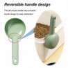 Pet Food Scoop, Cat Food Measuring Cups, Long Handle Scoop for Dog, Cat and Rabbit Food
