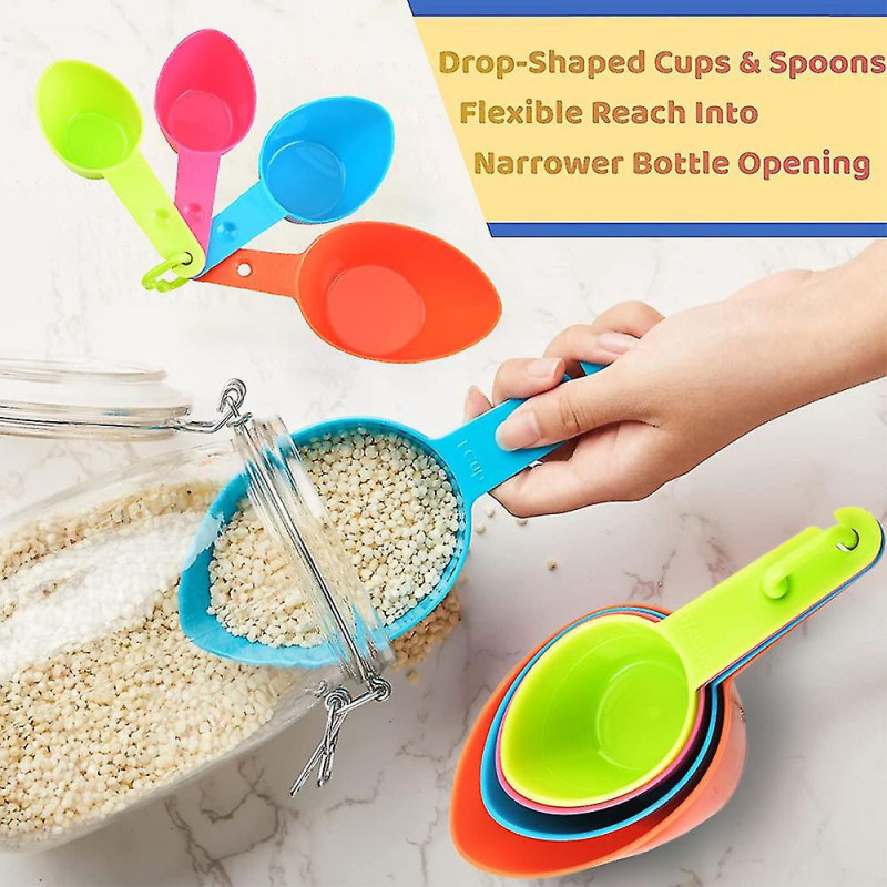 Dog Food Scoop Plastic Measuring Scoops For Dog, Cat And Bird Food